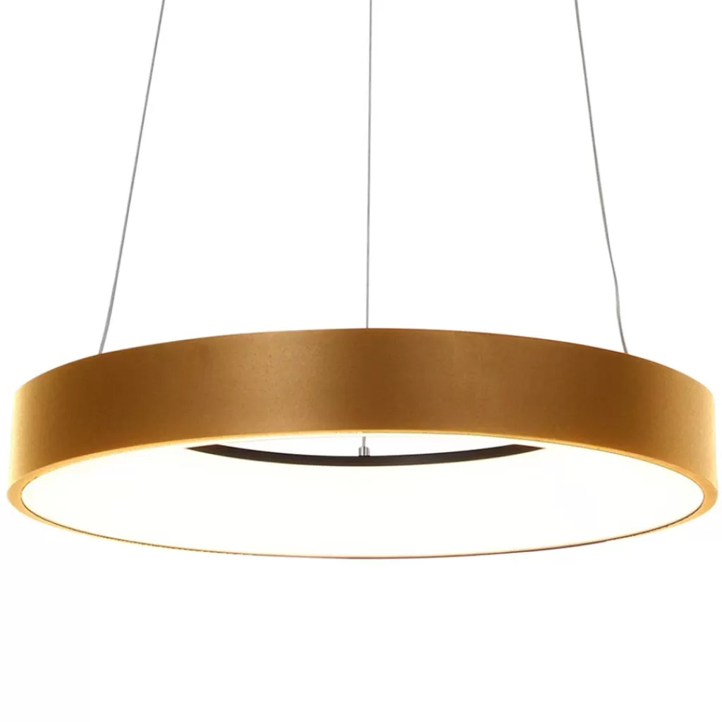 Moderne design LED hanglamp ring goud>Straluma Clearance