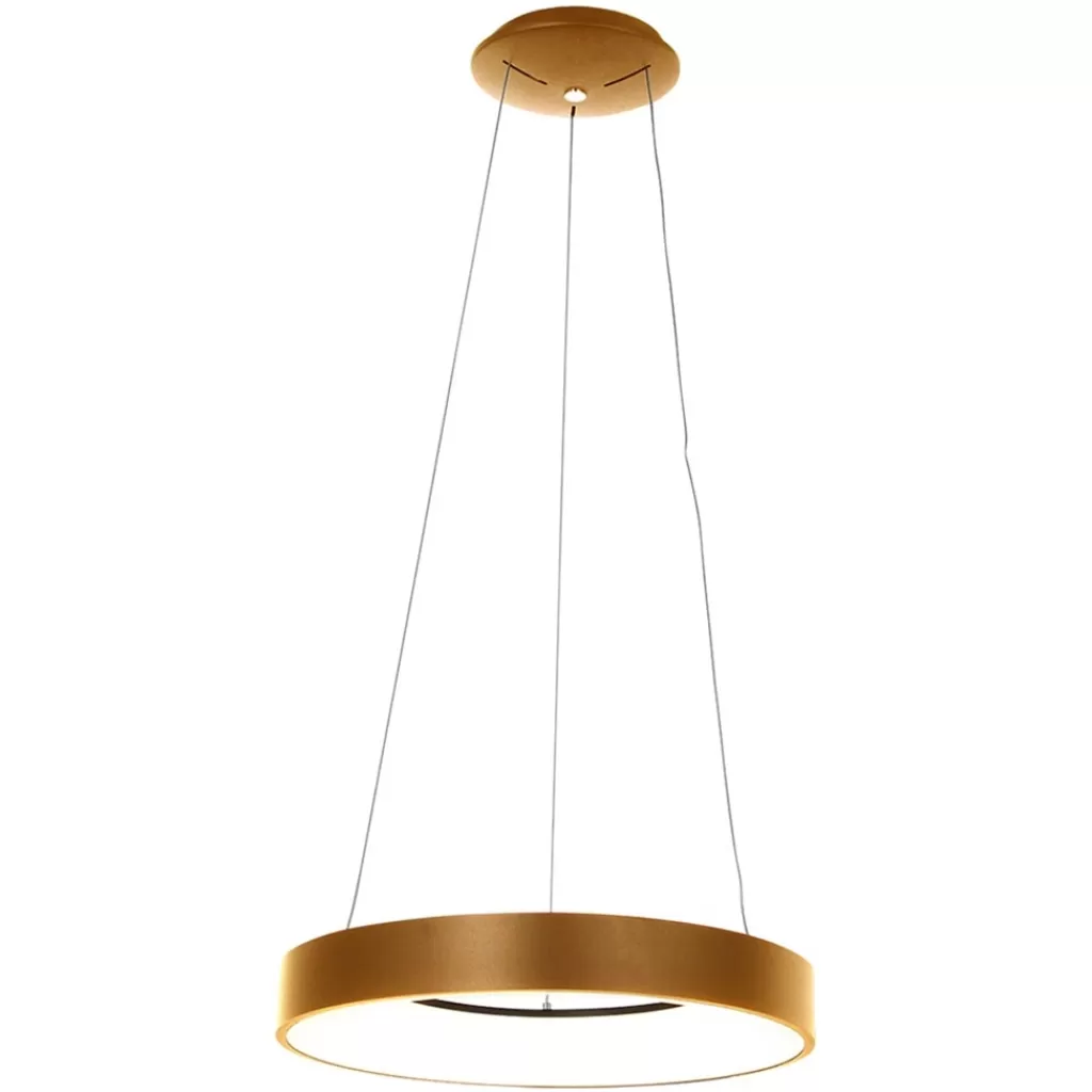 Moderne design LED hanglamp ring goud>Straluma Clearance