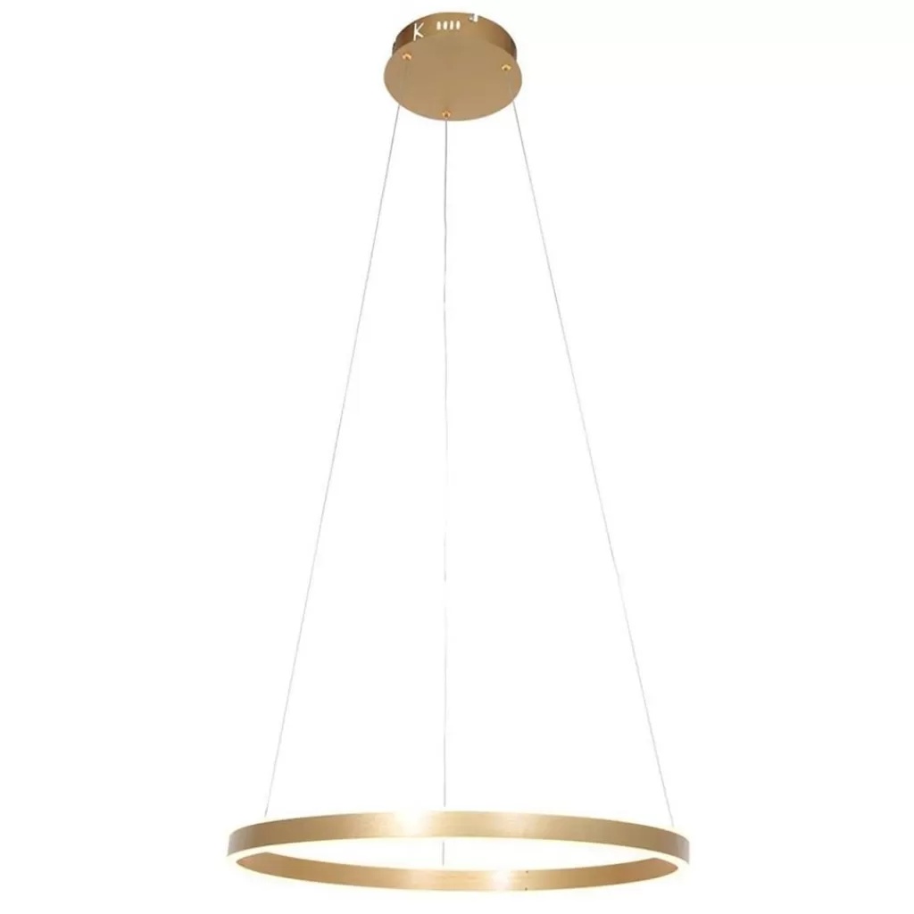 Moderne hanglamp ring goud met geïntegreerd LED>Straluma Cheap