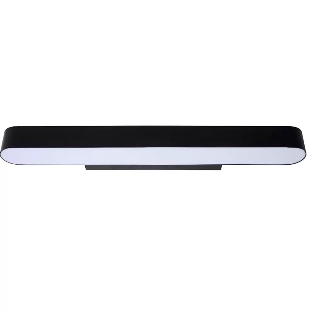 Moderne LED badkamer wandlamp zwart 60 cm>Straluma Flash Sale