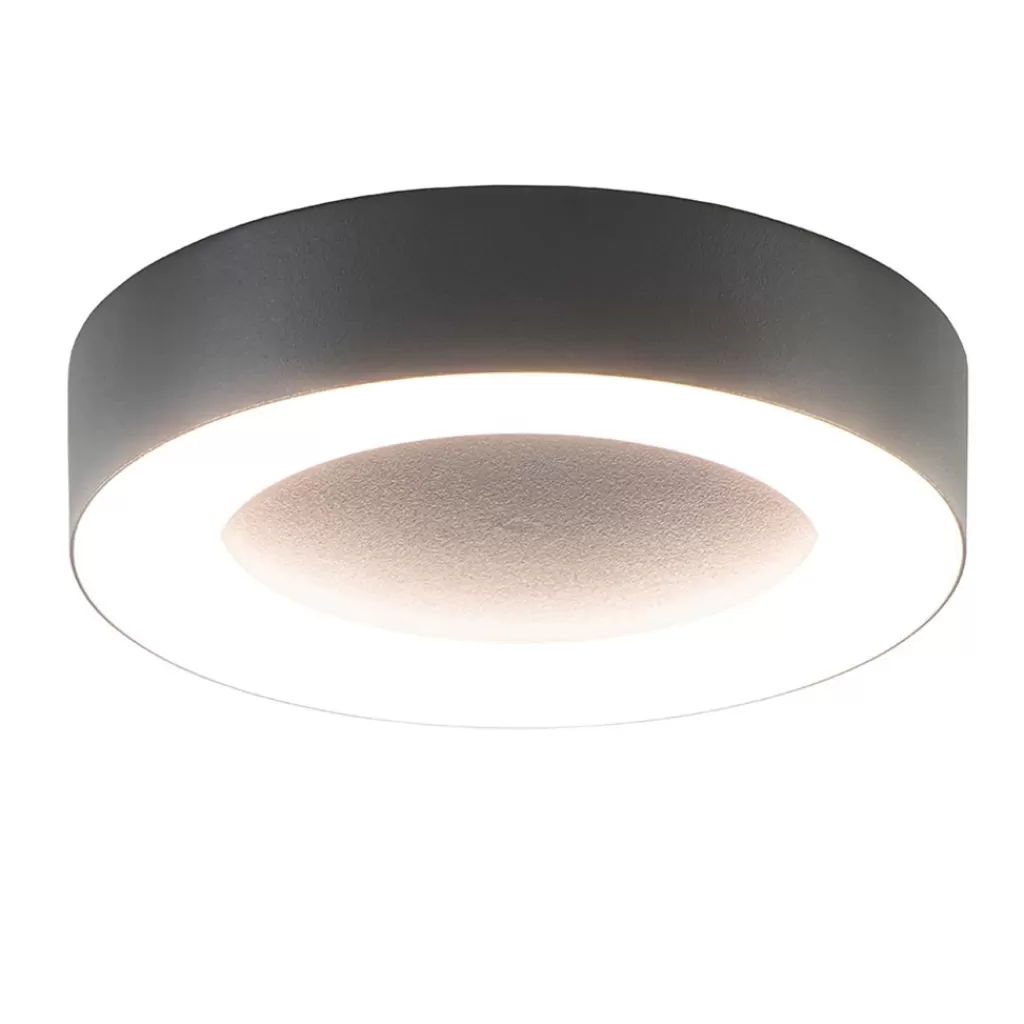 Moderne LED buitenlamp plafond/wand antraciet>Straluma Cheap