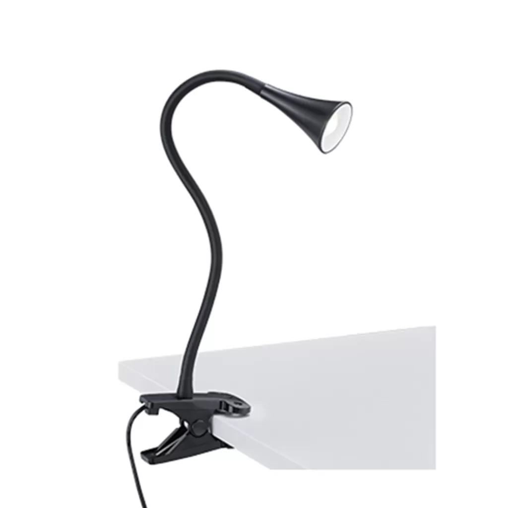 Moderne LED klemspot leeslamp zwart>Straluma Store