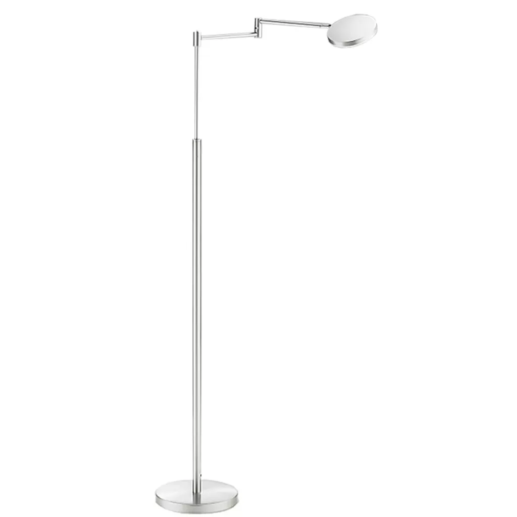 Moderne LED leeslamp vloerlamp aluminium mat>Straluma Hot