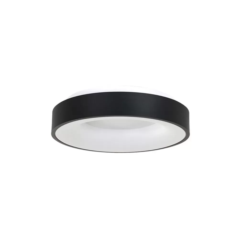 Moderne LED plafonnière zwart rond 30 cm>Straluma Best Sale