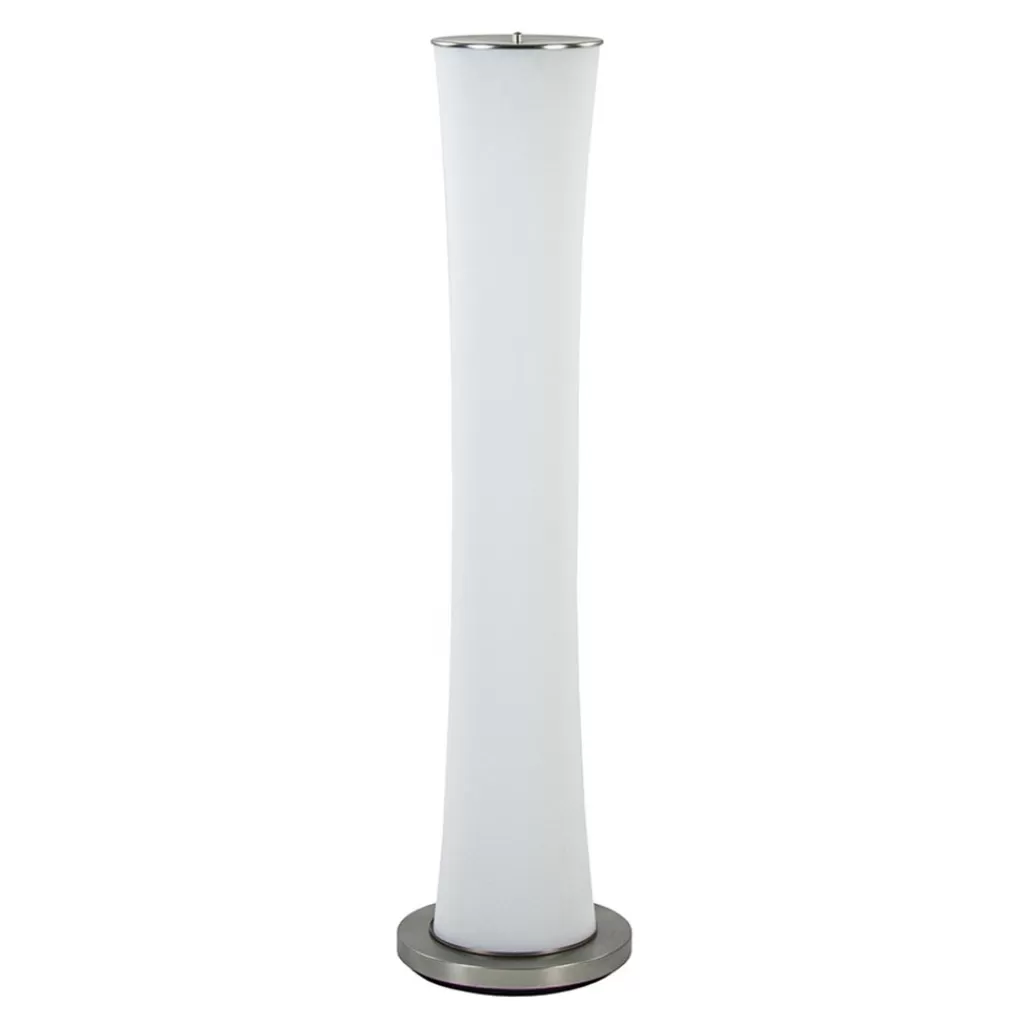 Moderne LED vloerlamp opaal glas met dim to warm>Straluma Sale