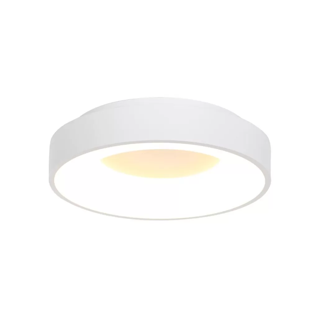 Moderne plafondlamp wit met geïntegreerd LED>Straluma Sale