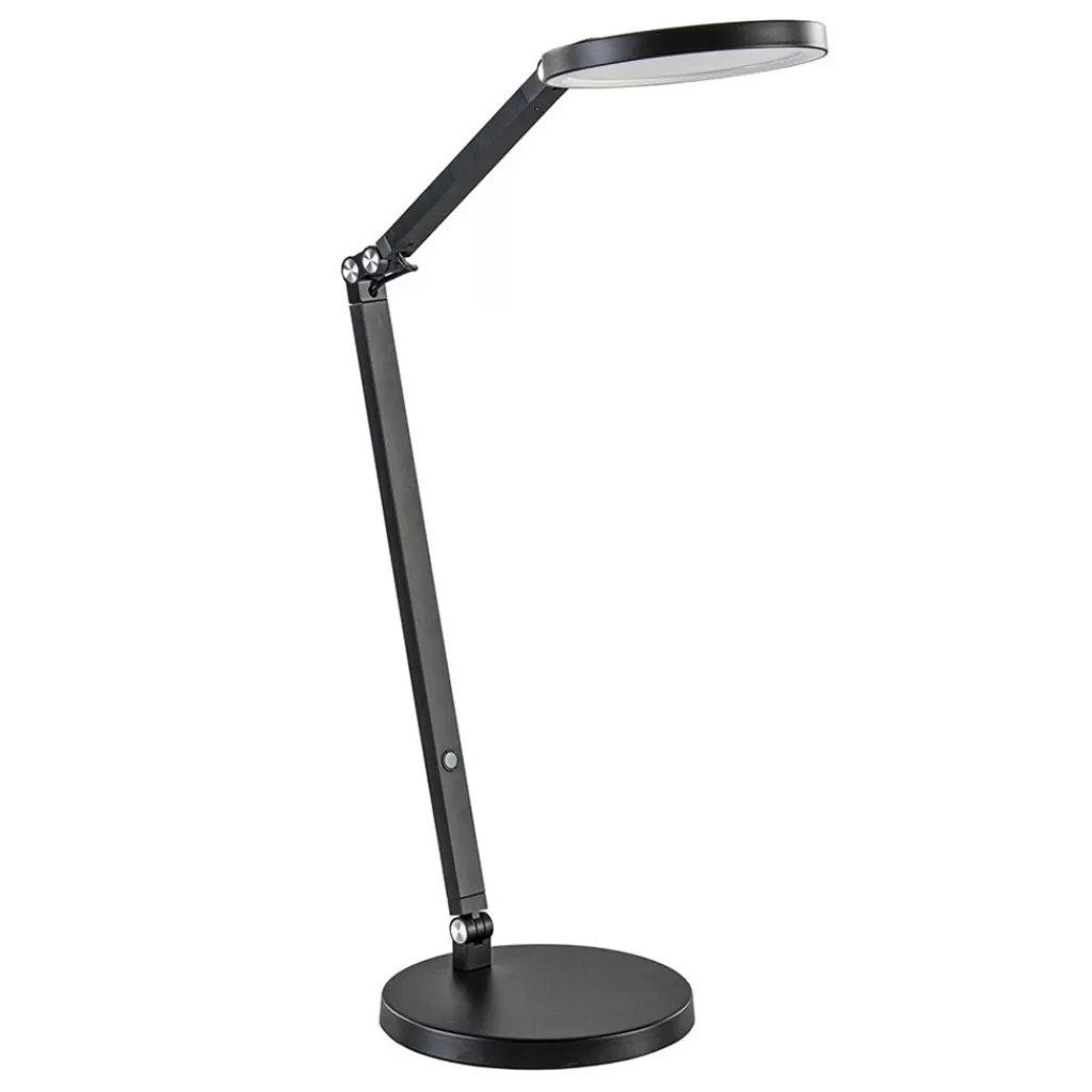 Moderne tafel/bureaulamp zwart met dimbaar LED>Straluma Hot