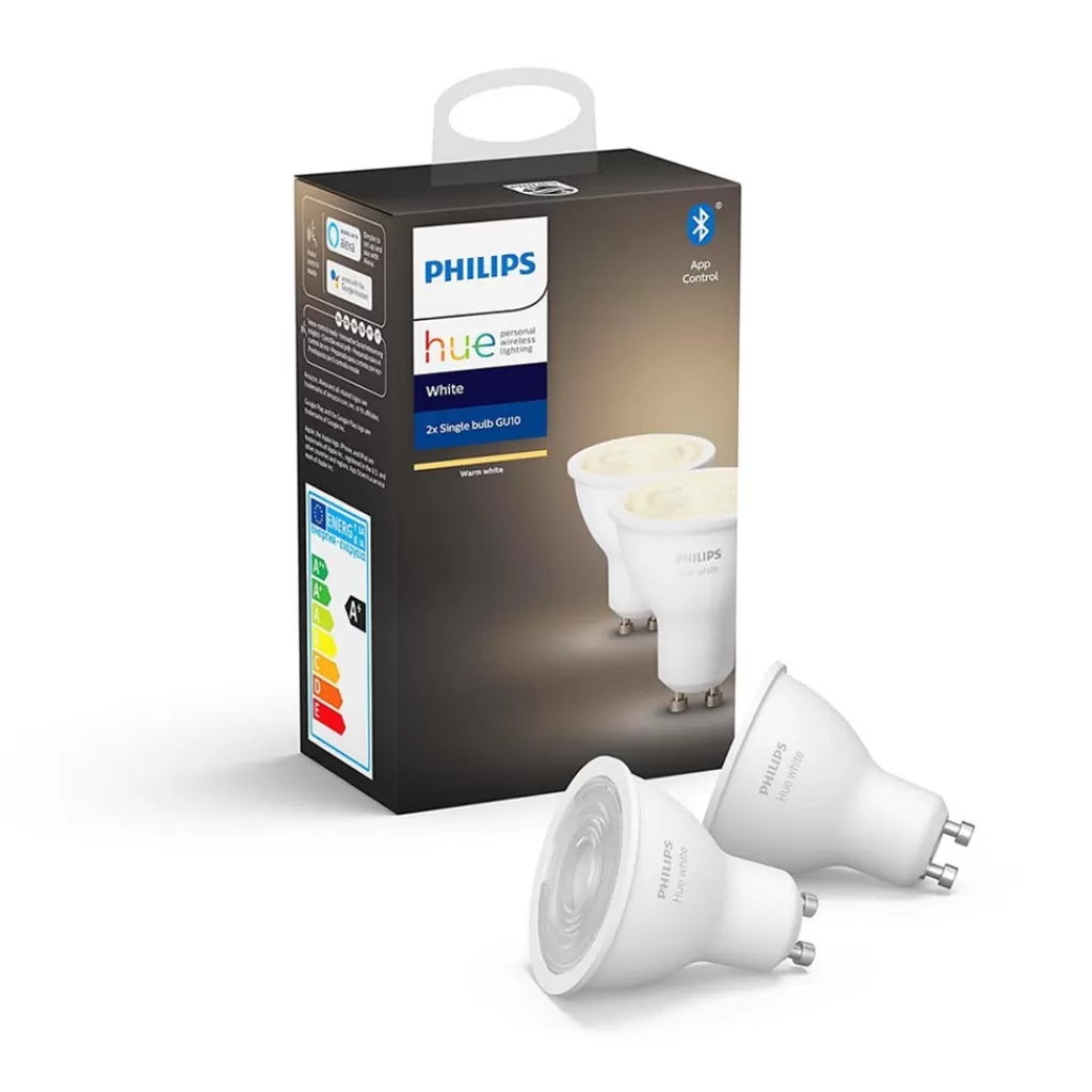 Philips Hue 5.2w gu10 2-pack 2700k BT>Straluma Best Sale