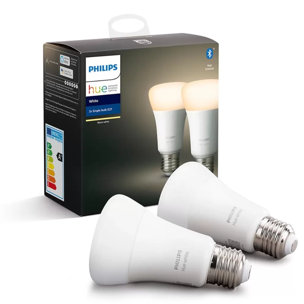 Philips Hue e27 2-pack mat 2700k>Straluma Store