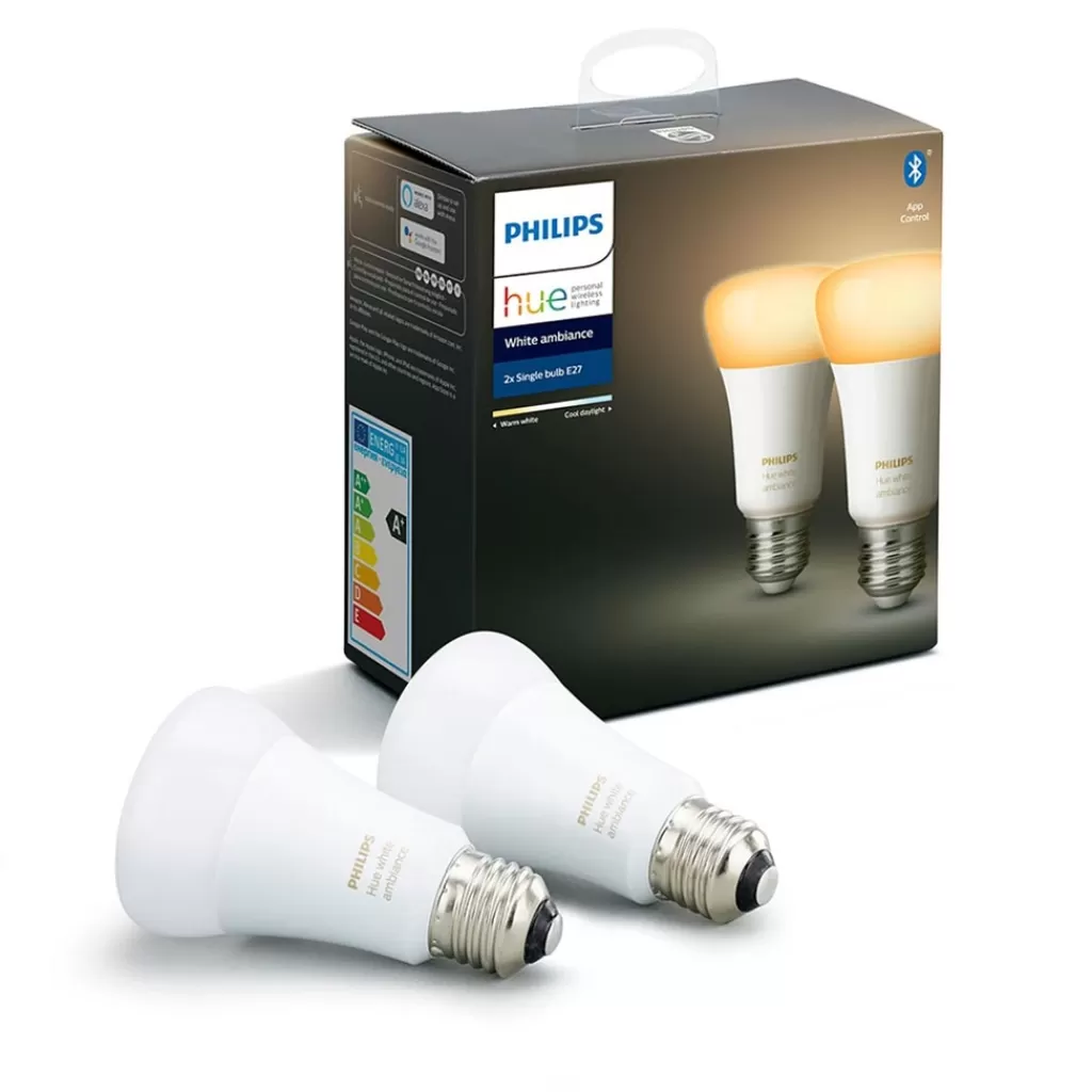 Philips Hue e27 a60 mat 2-pack white ambiance>Straluma Flash Sale