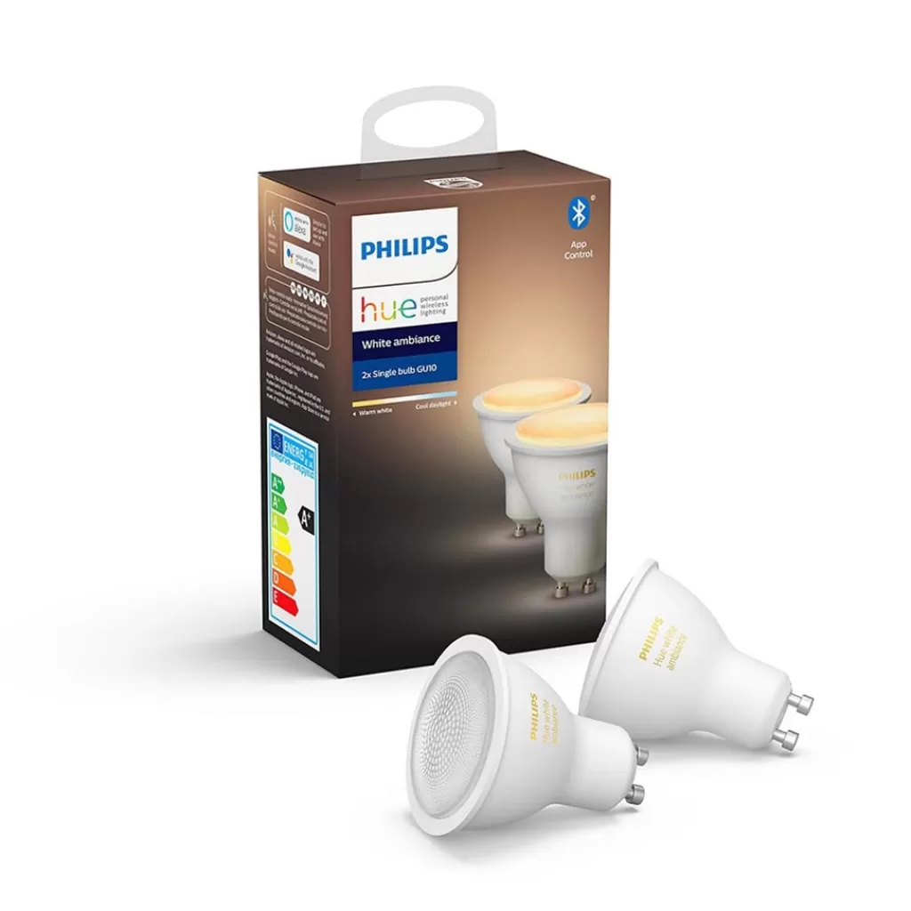 Philips Hue gu10 2-pack white ambiance>Straluma New