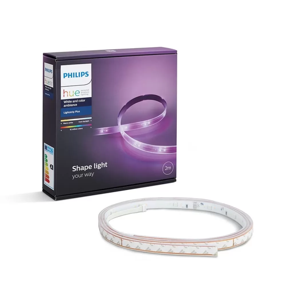 Philips Hue ledstrip rgbw 2mtr set+adapter>Straluma Store