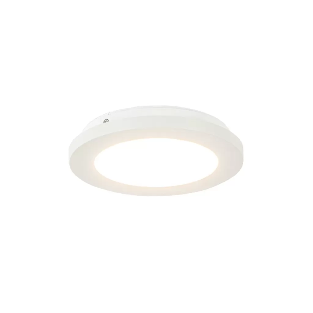 Plafondlamp Anne rond 17 wit 3-switchdim>Straluma Cheap