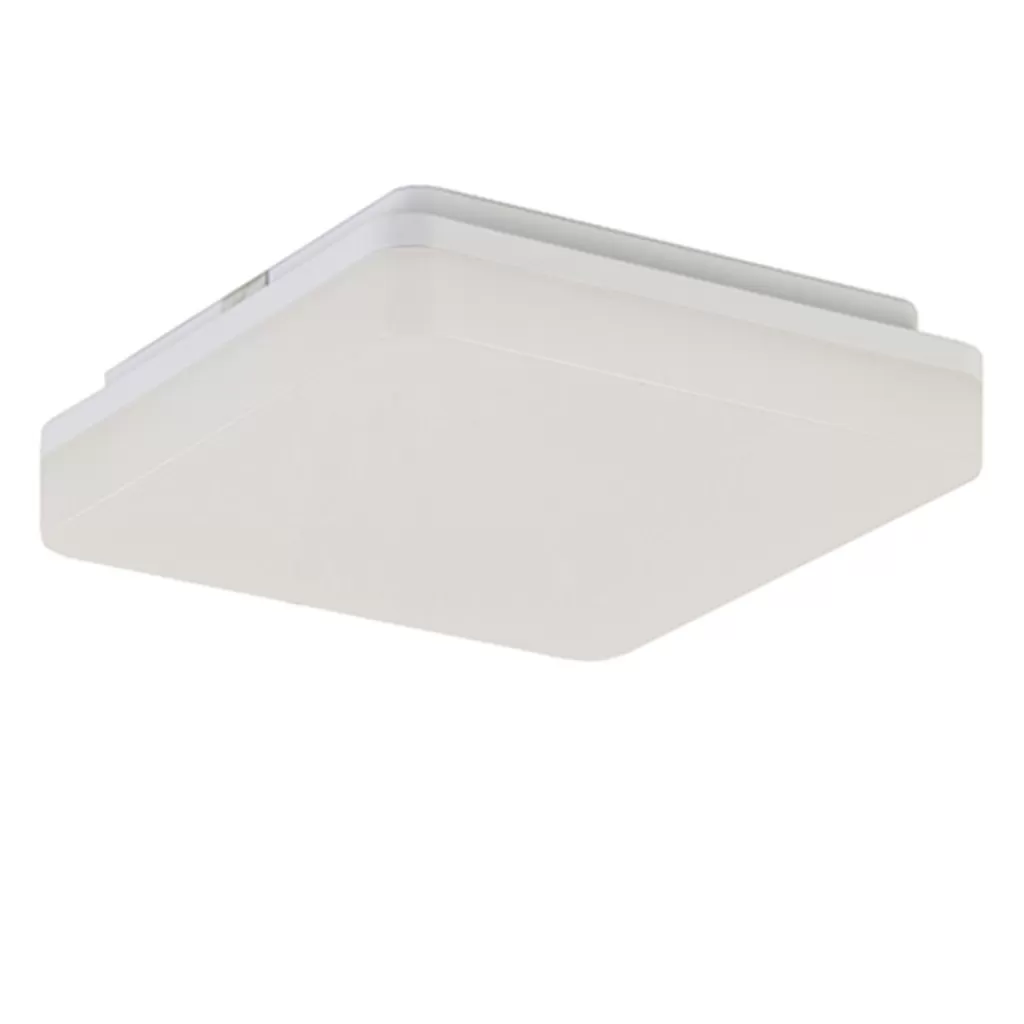 Plafondlamp Basic Square 26cm wit>Straluma Outlet