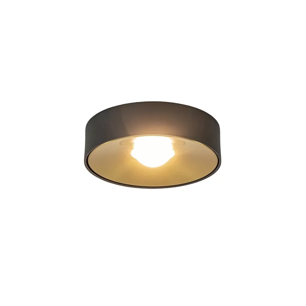 Plafondlamp Bright 15 zwart/matgoud>Straluma Best Sale