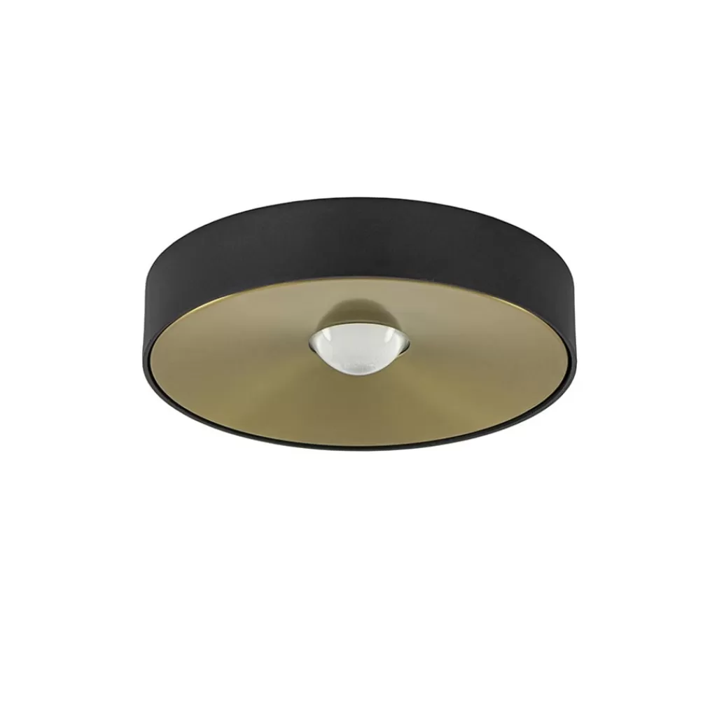 Plafondlamp Bright 20 zwart/matgoud>Straluma Cheap