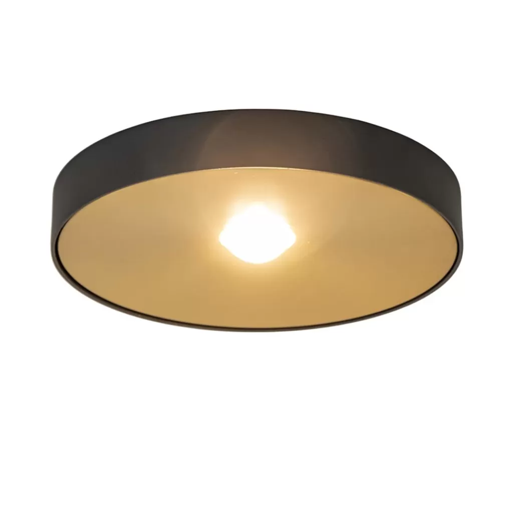 Plafondlamp Bright 26 zwart/matgoud>Straluma Best Sale