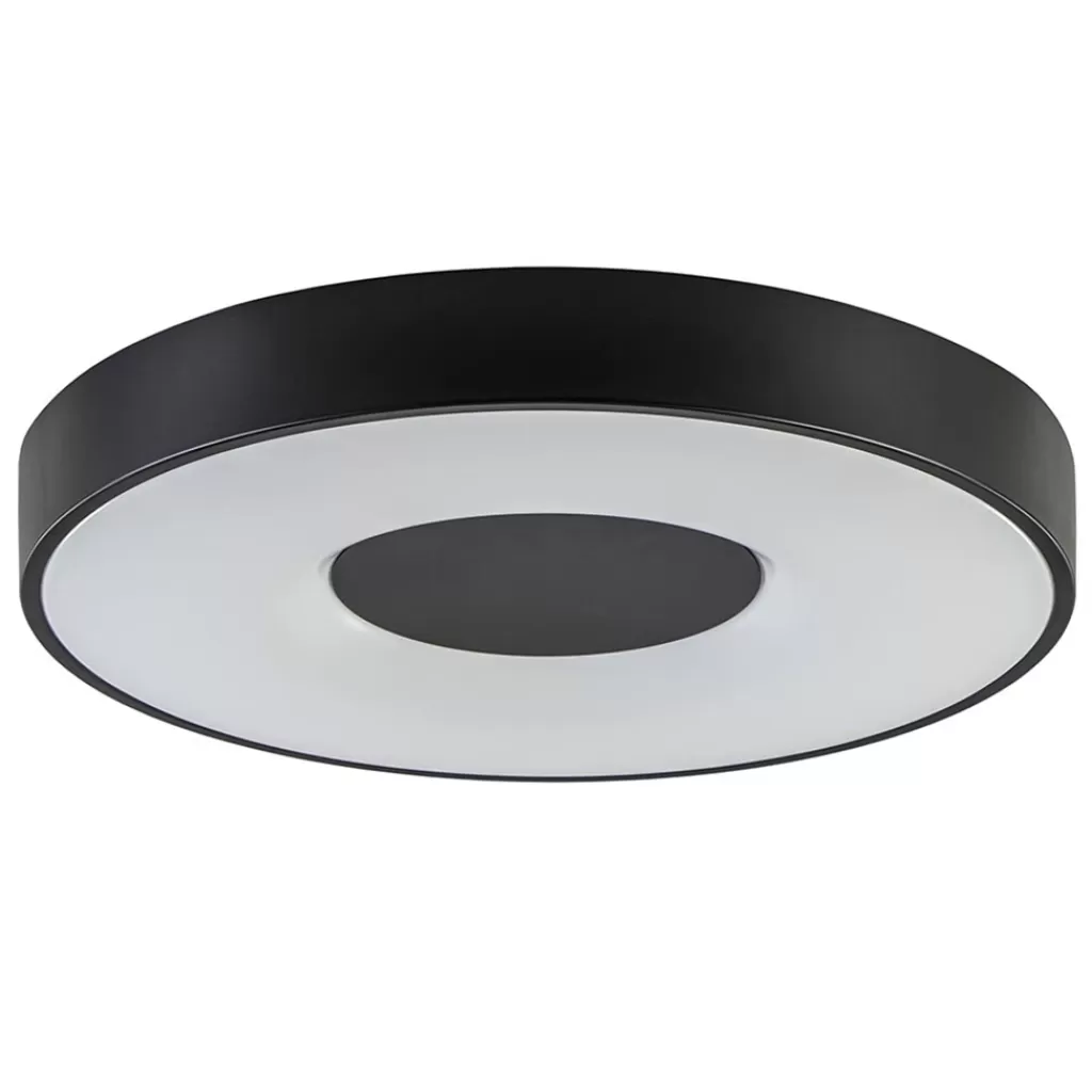 Plafondlamp Coin rond 50cm zwart CCT>Straluma Outlet