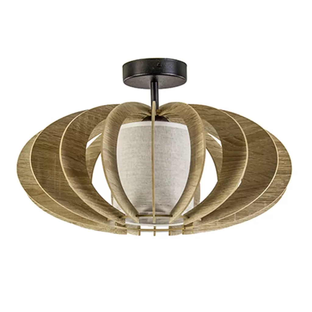 Plafondlamp hout lamellen klein>Straluma Fashion