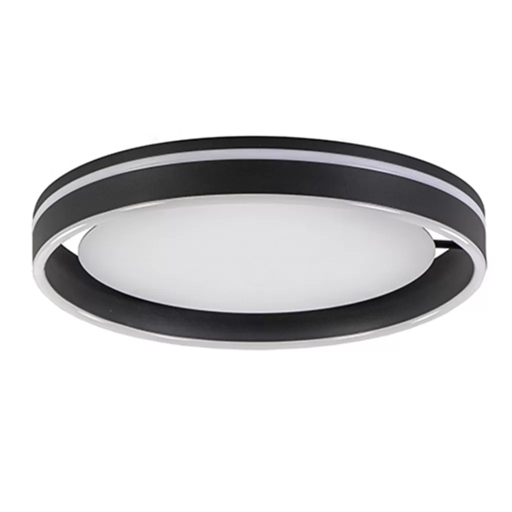 Plafondlamp Led Cirkel zwart/wit>Straluma Hot