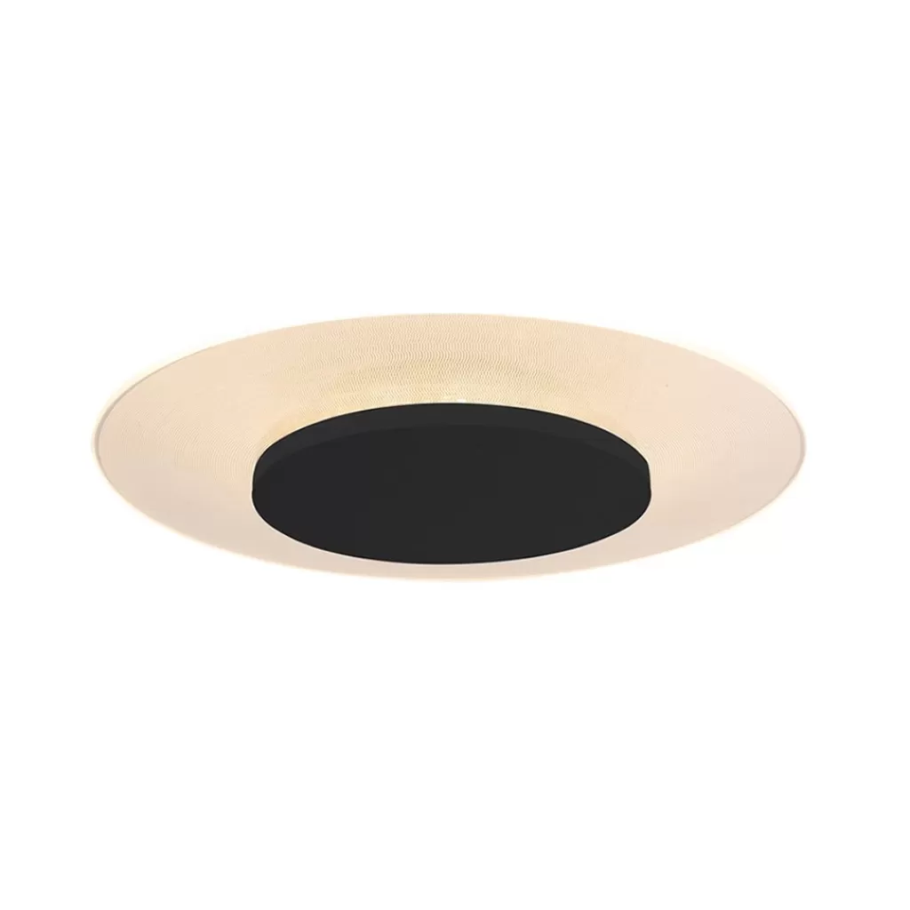 Plafondlamp Lido zwart 36cm indirect>Straluma Sale