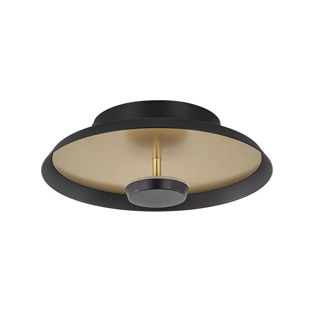 Plafondlamp Oro 25cm zwart/goud>Straluma Cheap