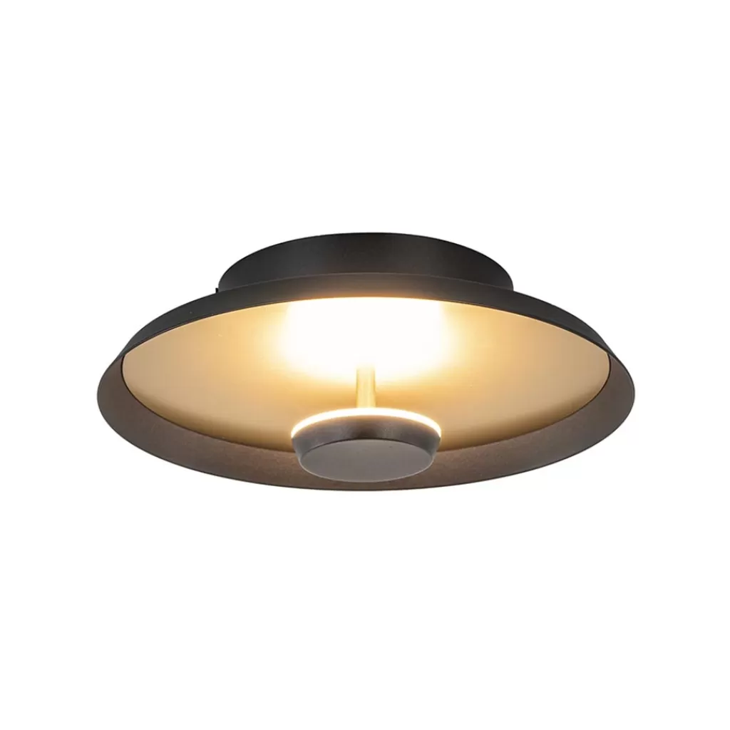 Plafondlamp Oro 25cm zwart/goud>Straluma Cheap