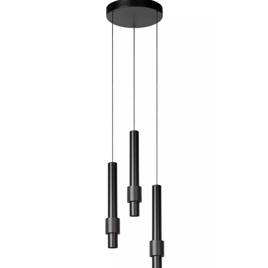 Ronde 3-lichts hanglamp cilinders inclusief LED>Straluma Store