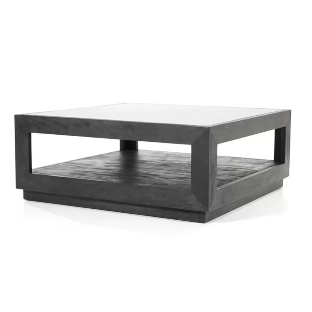 Salontafel Liam 95x95x35 cm -zwart>Straluma Shop