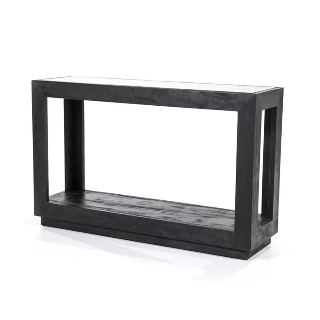 Sidetable Liam 120x35x75 cm - zwart>Straluma Cheap