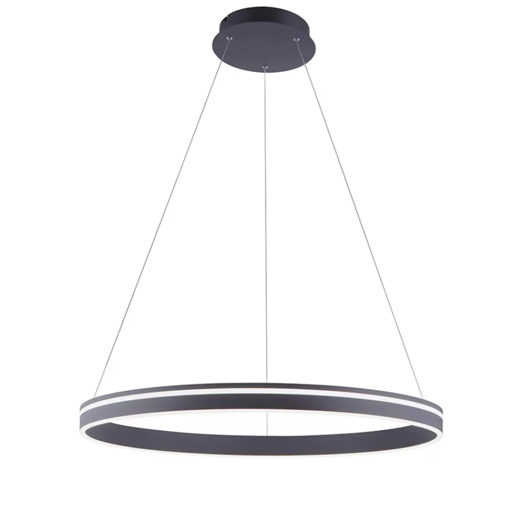 Smart hanglamp ring groot antraciet>Straluma Flash Sale