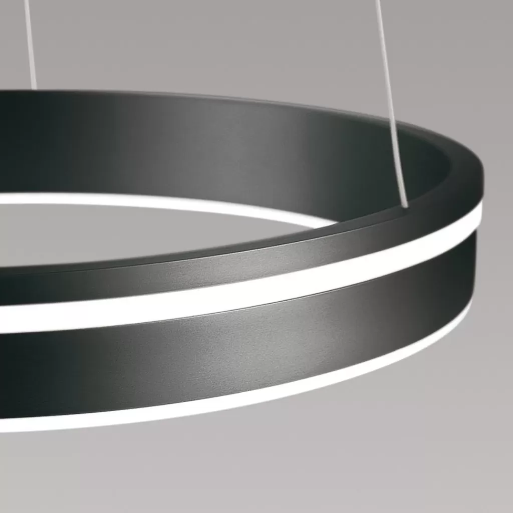 Smart hanglamp ring groot antraciet>Straluma Flash Sale