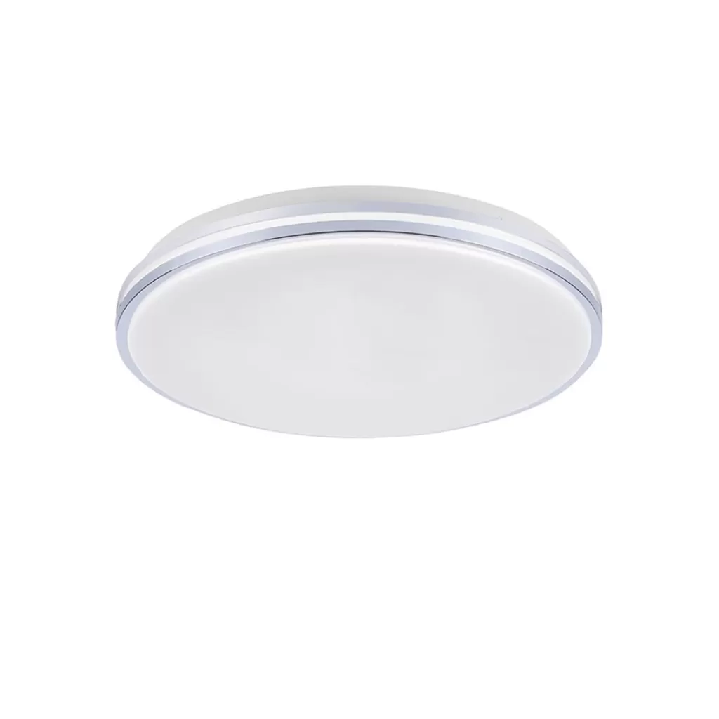 Smart plafondlamp wit met chroom IP44>Straluma Sale