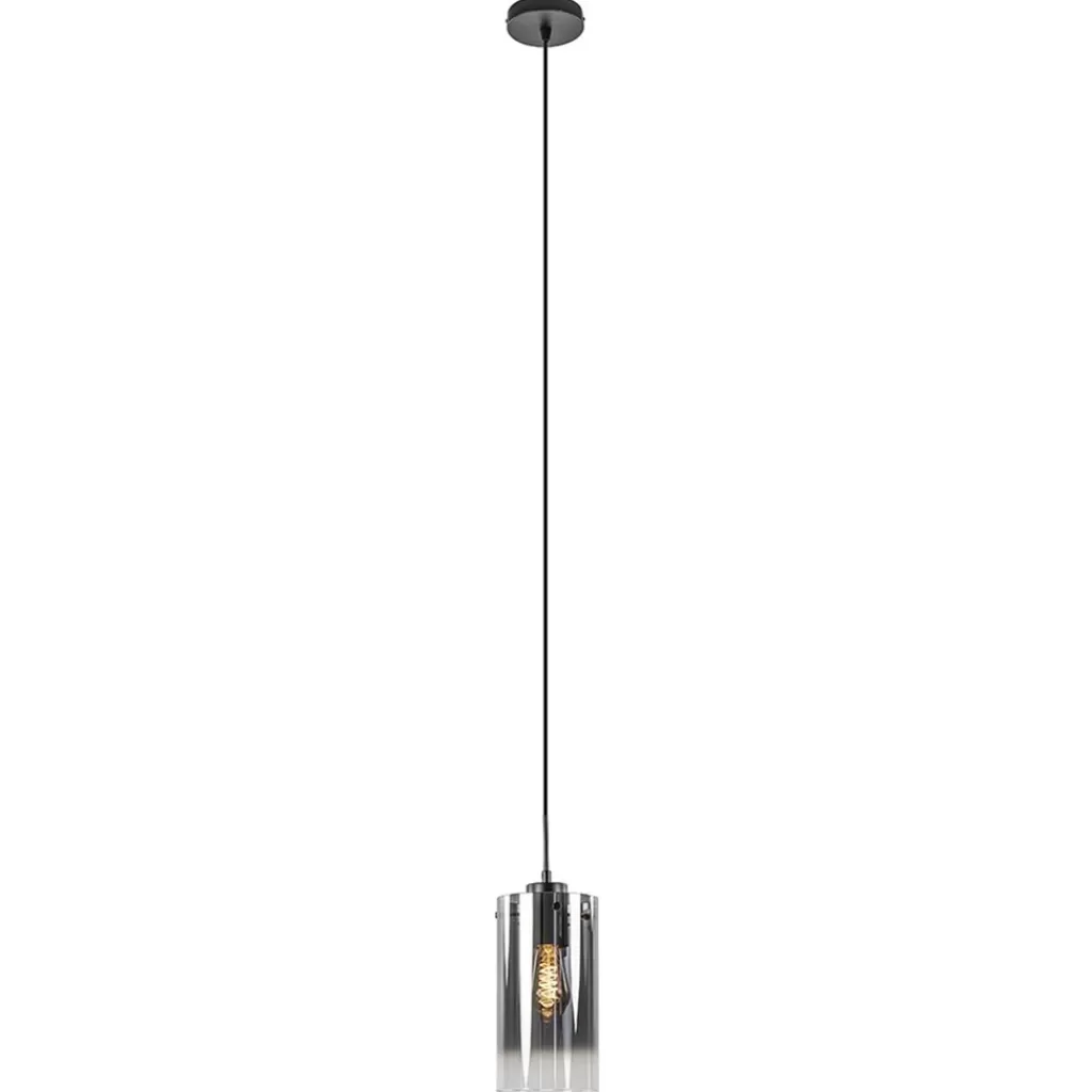 Smoke glazen hanglamp cilinder met verloop>Straluma Cheap