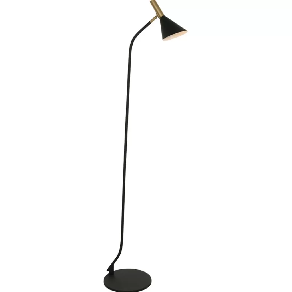 Staande leeslamp Anne's Choice zwart/goud>Straluma Clearance