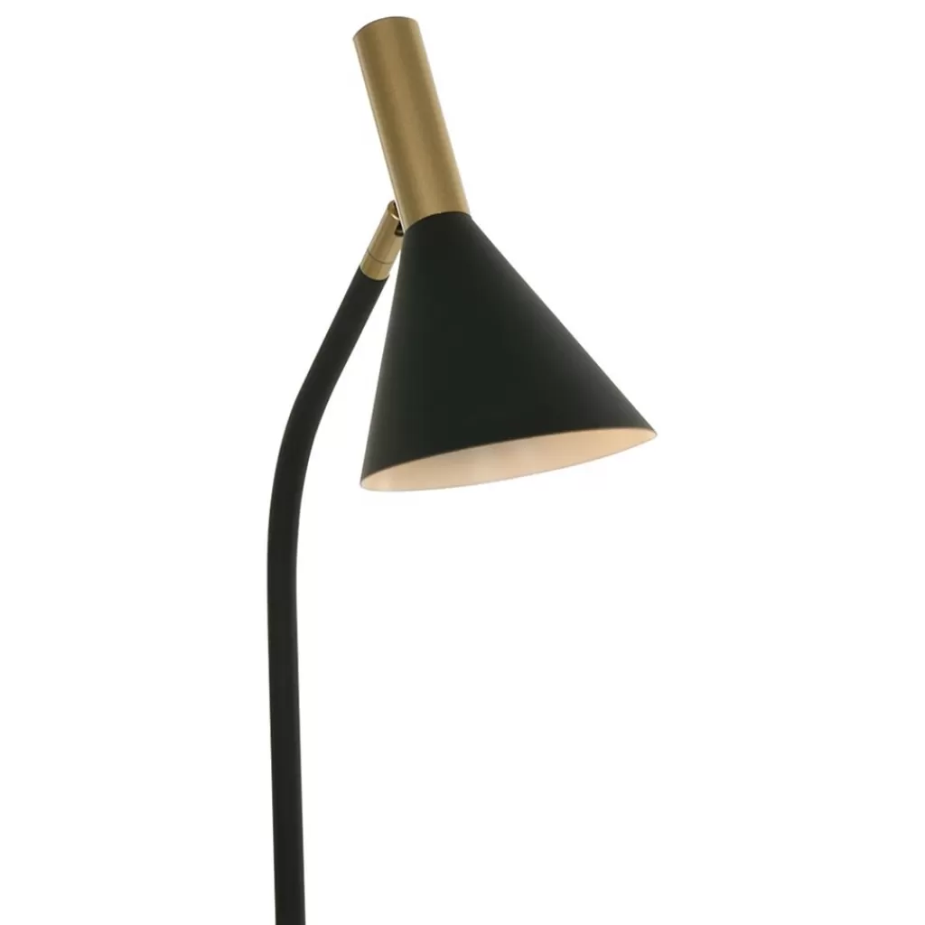 Staande leeslamp Anne's Choice zwart/goud>Straluma Clearance