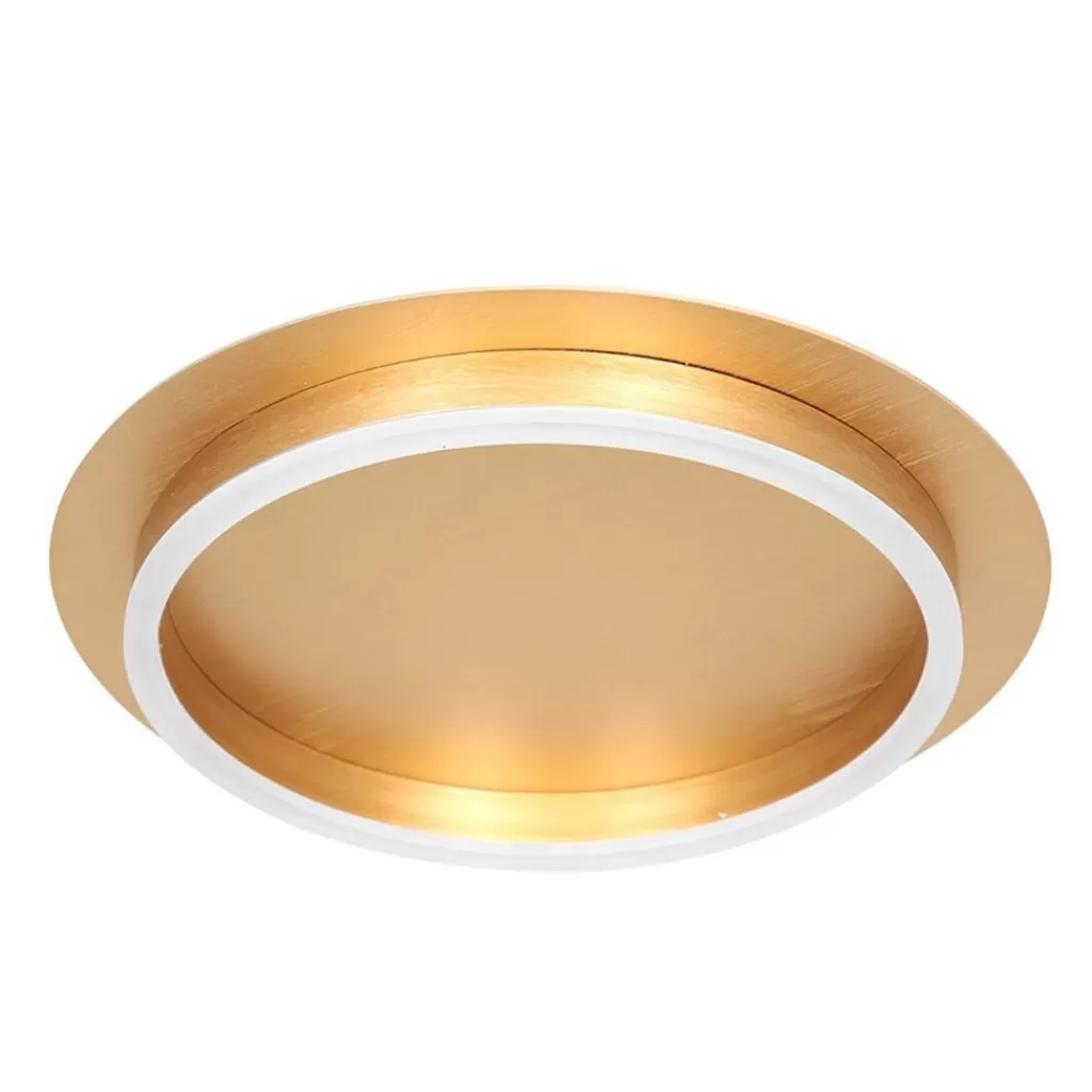 Strak moderne LED plafondlamp goud>Straluma Hot