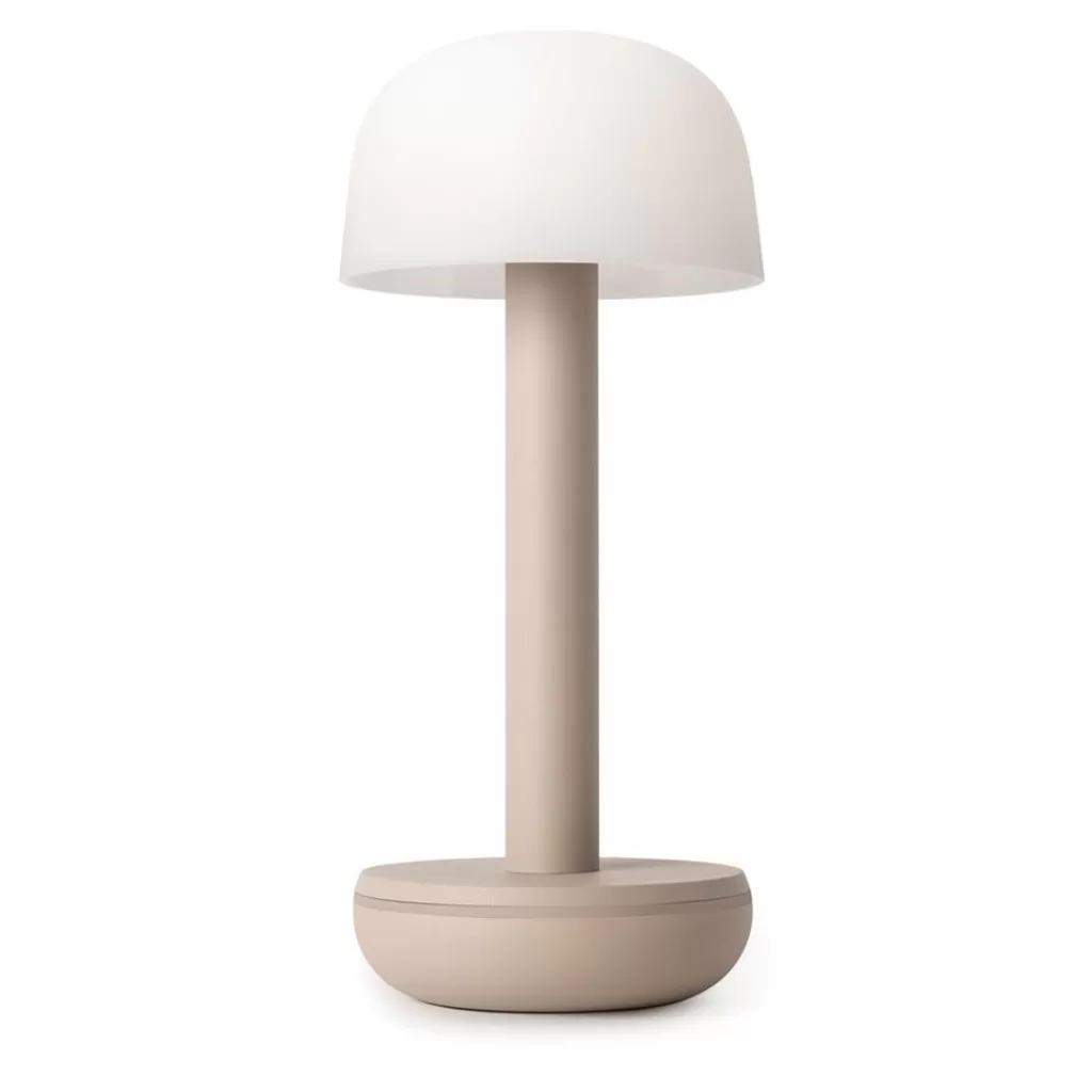 Tafellamp op batterij beige met frosted kap>Straluma Cheap