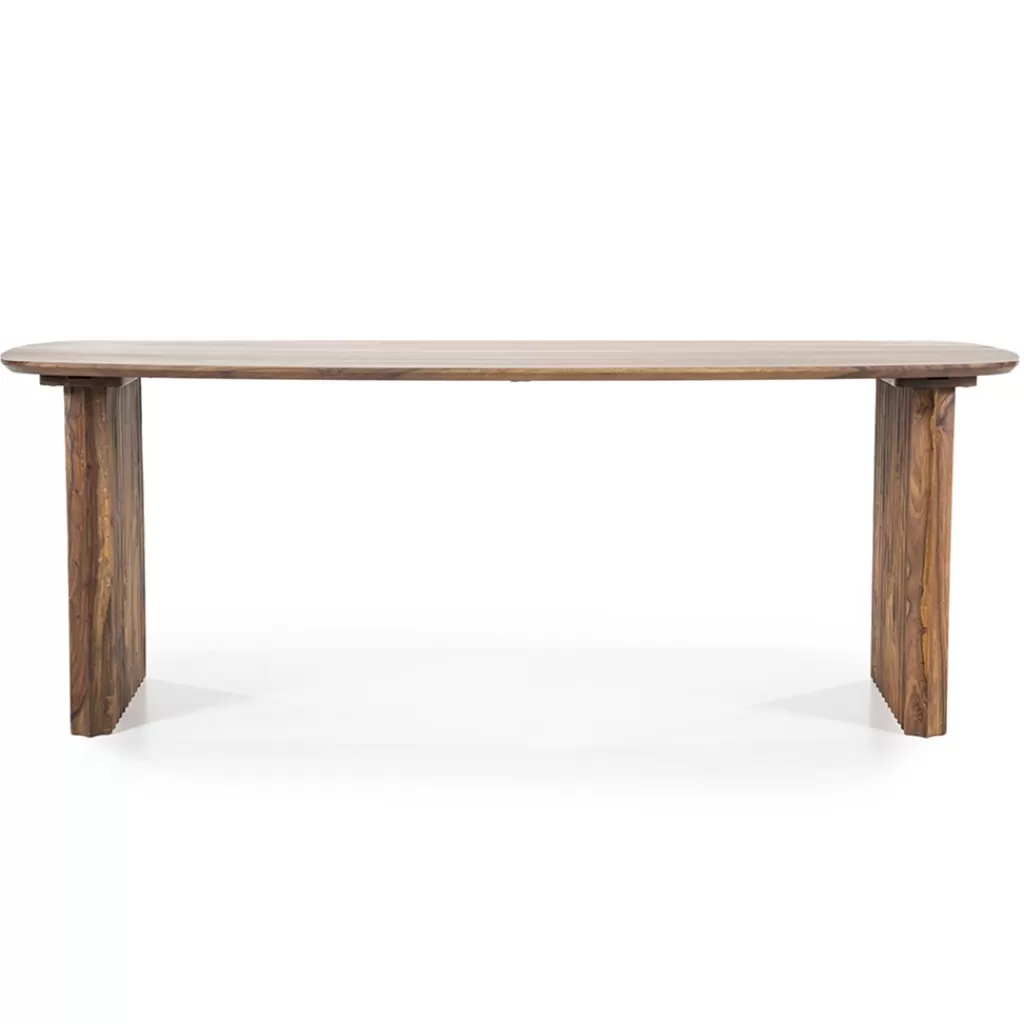 Trendy eetkamertafel Sheesham hout 240x100>Straluma Online