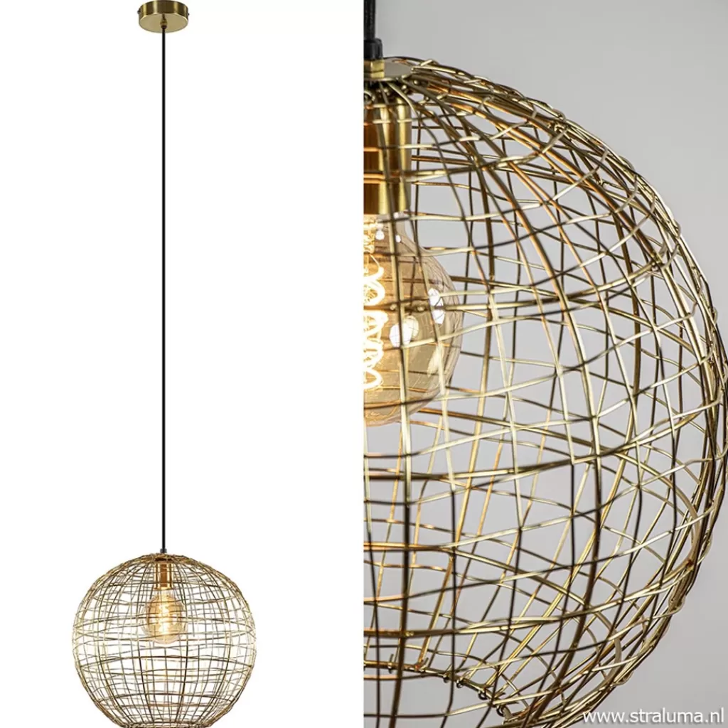 Trendy hanglamp Mirana goud L&L>Straluma Store