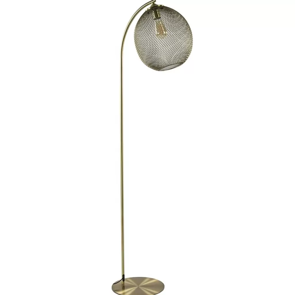 Trendy vloerlamp Moroc goud Light and Living>Straluma Outlet