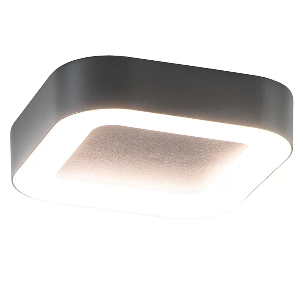 Vierkante LED buitenlamp antraciet IP54>Straluma Outlet