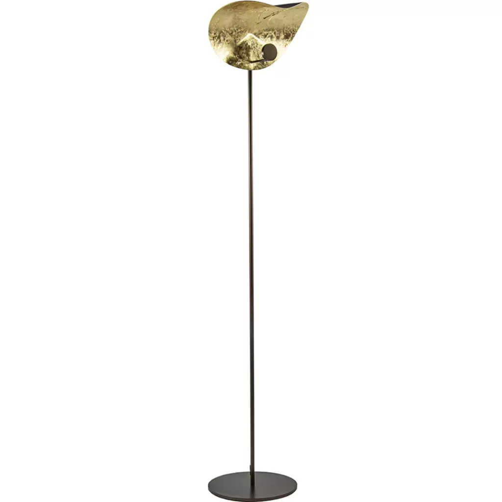 Vloerlamp Chapeau coffee/goldleaf>Straluma Best Sale