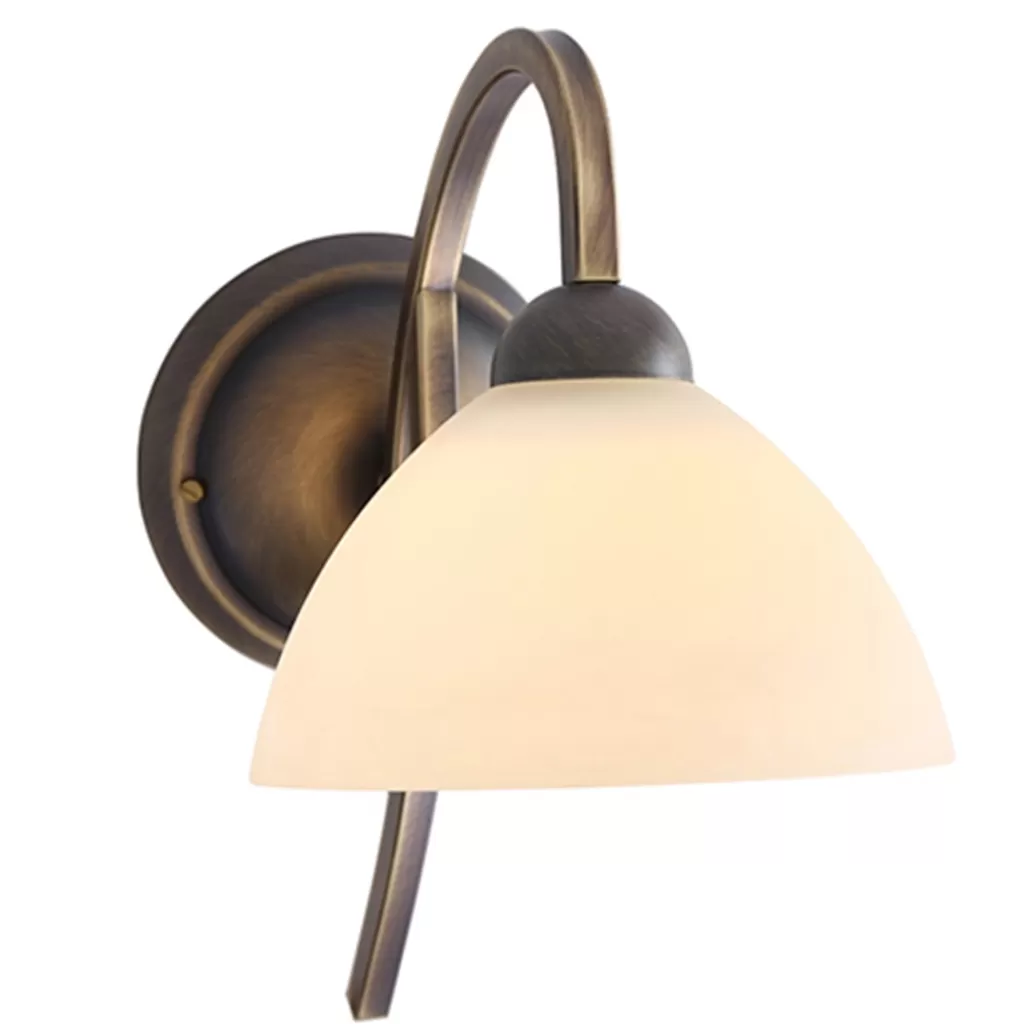 Wandlamp Capri brons/Glas>Straluma Outlet