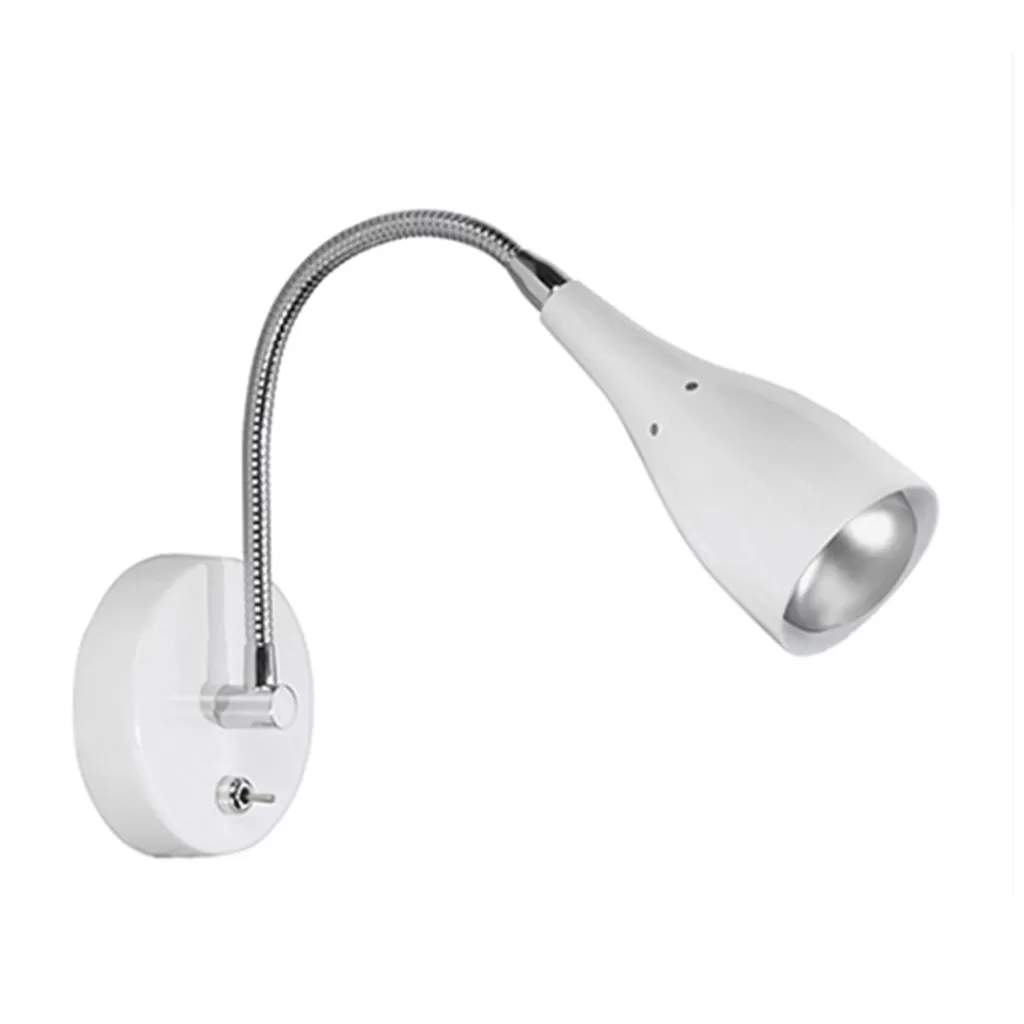 Wandlamp Elite verstelbaar nikkel wit>Straluma Cheap