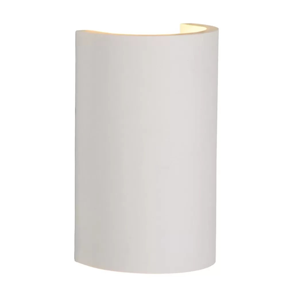 Wandlamp gips halve koker G9>Straluma Shop