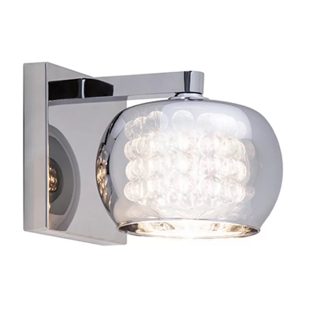 Wandlamp Pearl glas/chroom>Straluma Clearance