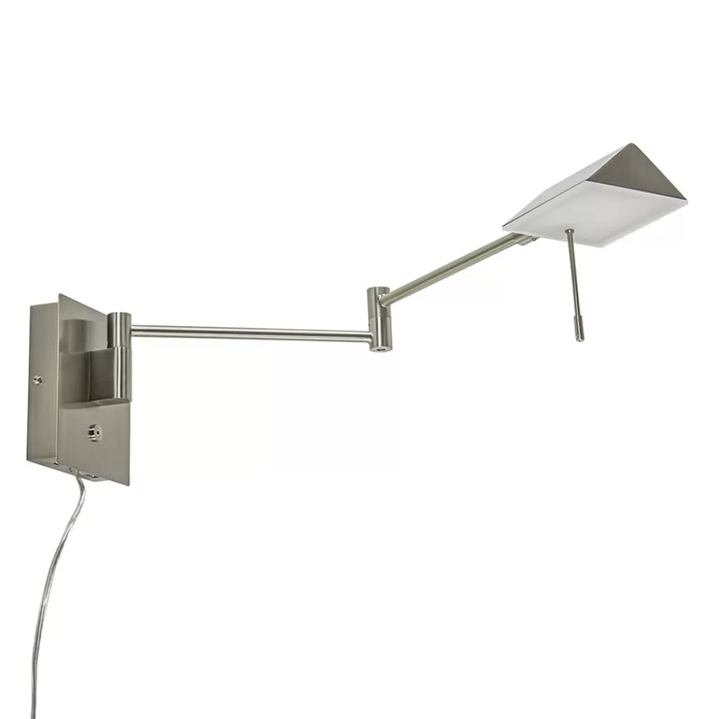 Wandlamp staal verstelbaar met dim to warm functie>Straluma Cheap