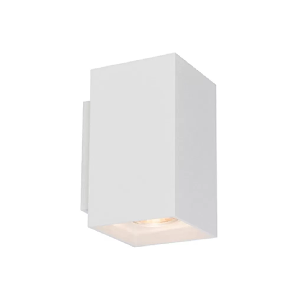 Wandlamp wit rechthoek up+down gu10>Straluma Cheap